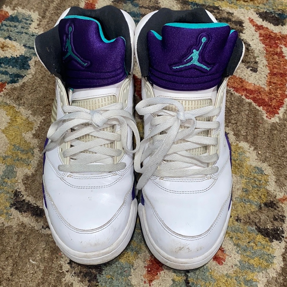 Jordan 5s GRAPE